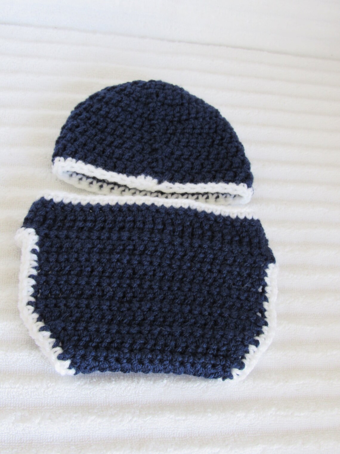 Baby Boy Diaper Cover Set Navy and White Diaper Cover Set Etsy