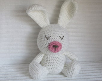 Crochet Bunny, Bunny Stuffed Animal, Crochet Animal, Bunny Plush, Nursery Decor, Stuffed Bunny, Plush Animal, Stuffed Animal, Bunny Rabbit