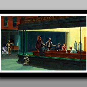 Star Wars Inspired: The Wookiee's Coffee - Parody Art#3 - Home Decor