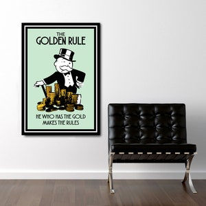The Golden Rule Poster 13x19 16x24 or 24x36 Inches Home Decor - Etsy