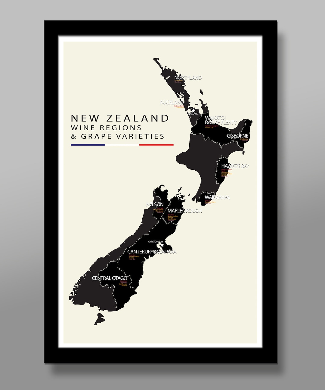 new-zealand-wine-regions-and-grape-varieties-minimalist-map-13-x-19