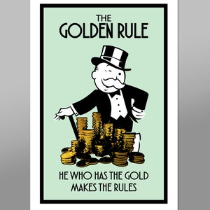 The Golden Rule Poster 13x19 16x24 or 24x36 Inches Home Decor - Etsy