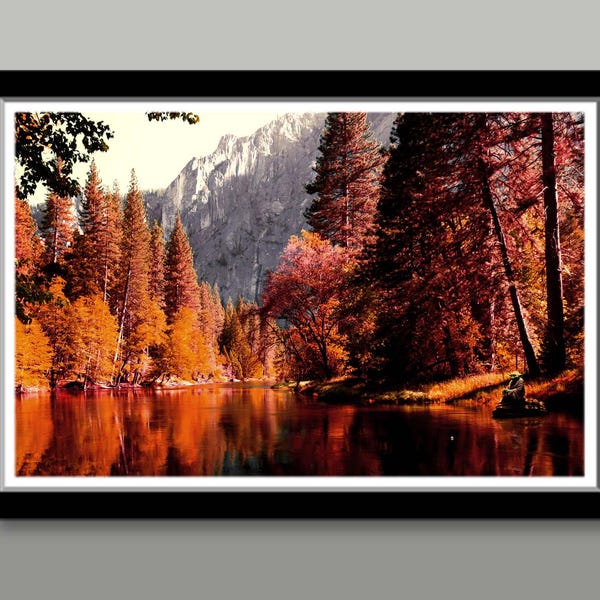 Yoda Parody Poster - Serene Oil Painting Style - 13x19, 16x24 or 24x36 Inches - Print 588 - Home Decor