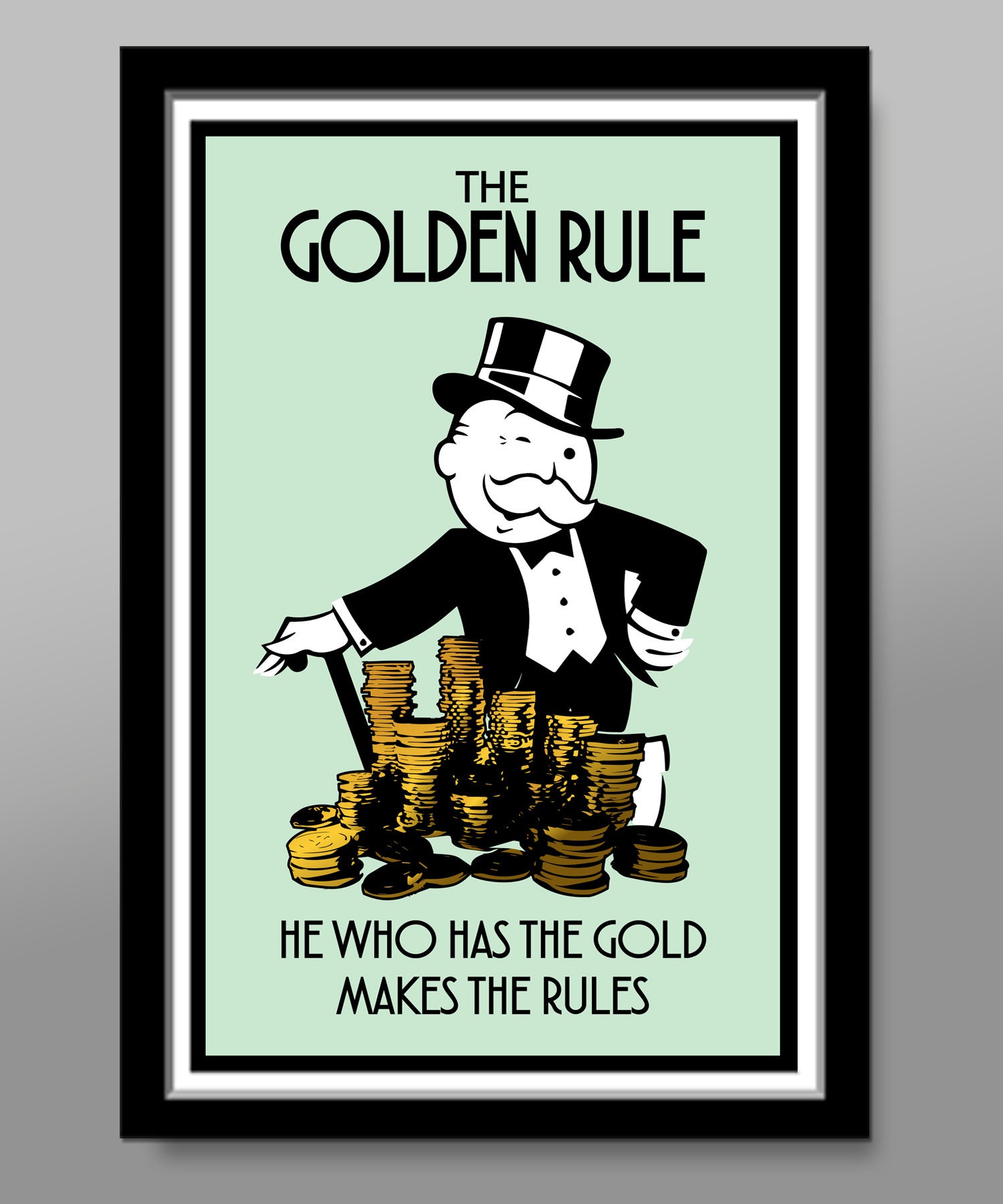 The Golden Rule Poster 13x19 16x24 or 24x36 Inches Home - .de