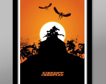 B Movie Classic Bug Killer - Minimalist Movie Poster - Print 354 - Home Decor