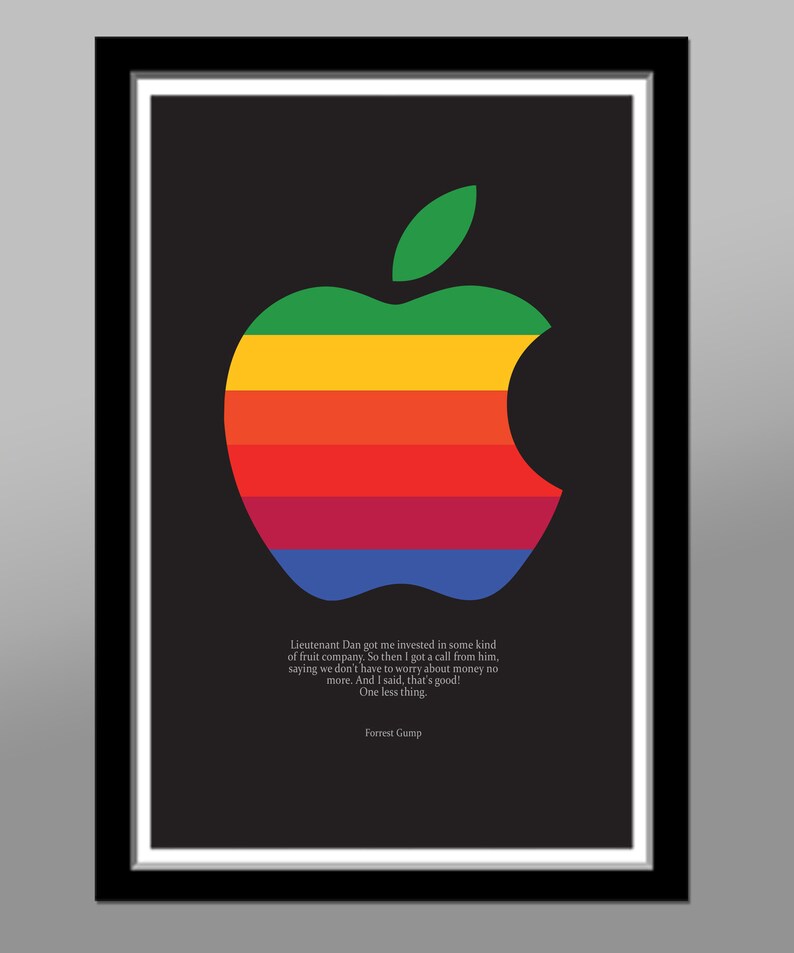 Forrest Gump Minimalist Quoted Movie Poster Home Decor | Etsy