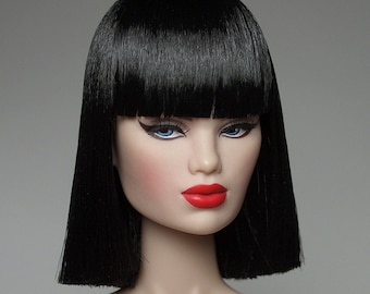 Items Similar To 1 6 Scale Multi Mix Short Bob Bangs Style Wig For