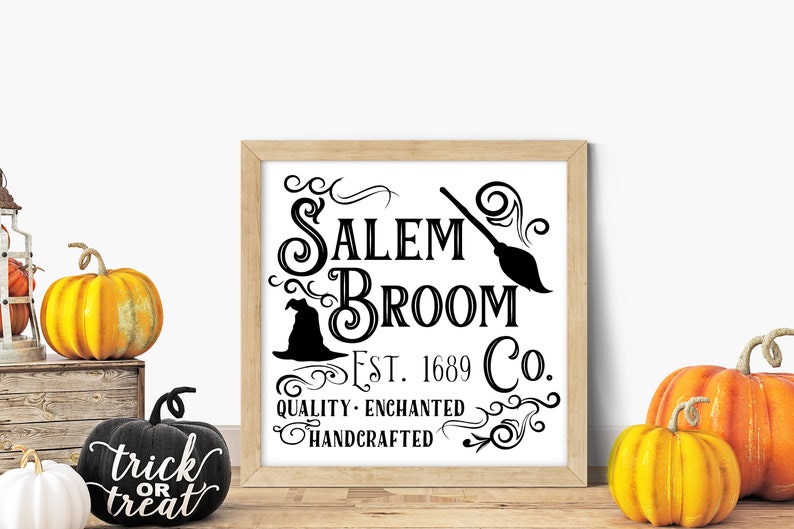 Salem Broom Co. SVG Cut File Instant Download - Etsy