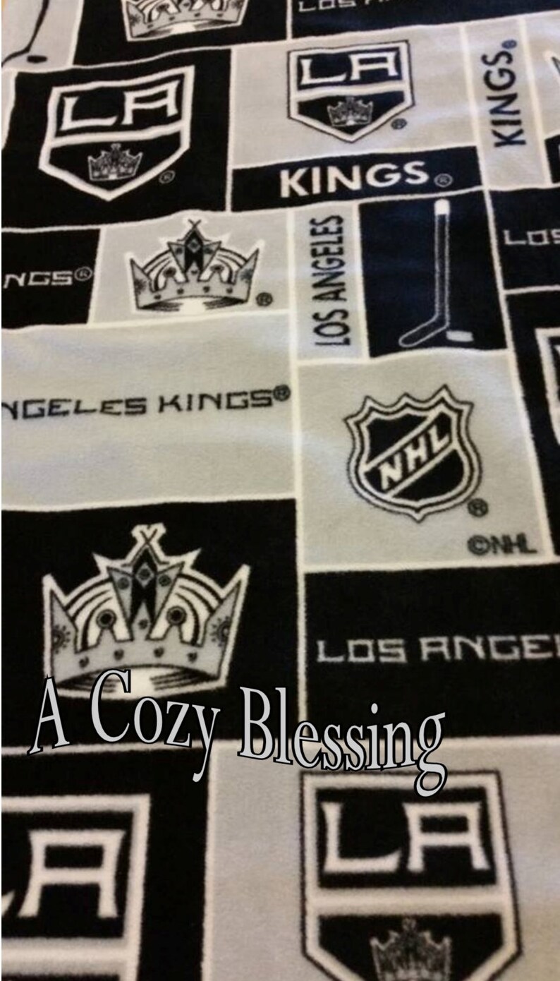 Nhl Licensed Los Angeles Kings Hockey Fleece Blankets Blanket 50
