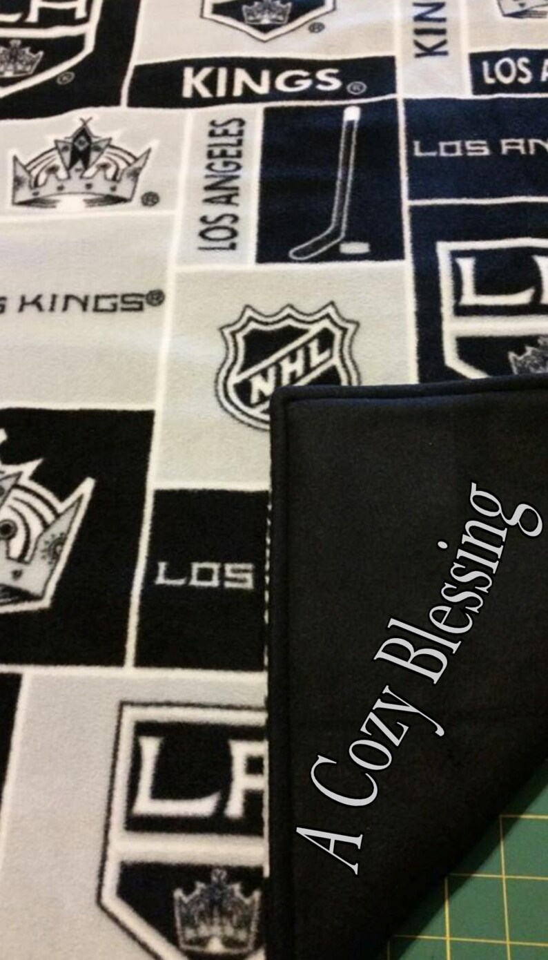 Nhl Licensed Los Angeles Kings Hockey Fleece Blankets Blanket Image 0