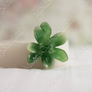 Silikonform Blume Flexible, D=22 mm, Blumenform, Anhänger, Scrapbooking Form, Für Polymer Clay, Für Epoxidharz Schmuck, Fondant DIY М239