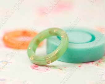 Ring Silicone Mold, 17,5 (US 7 1/4), Jewelry Mold, For Epoxy Resin, Flexible Mold, Transparent Clear, Resin Ring Jewelry Mold, DIY, MK29