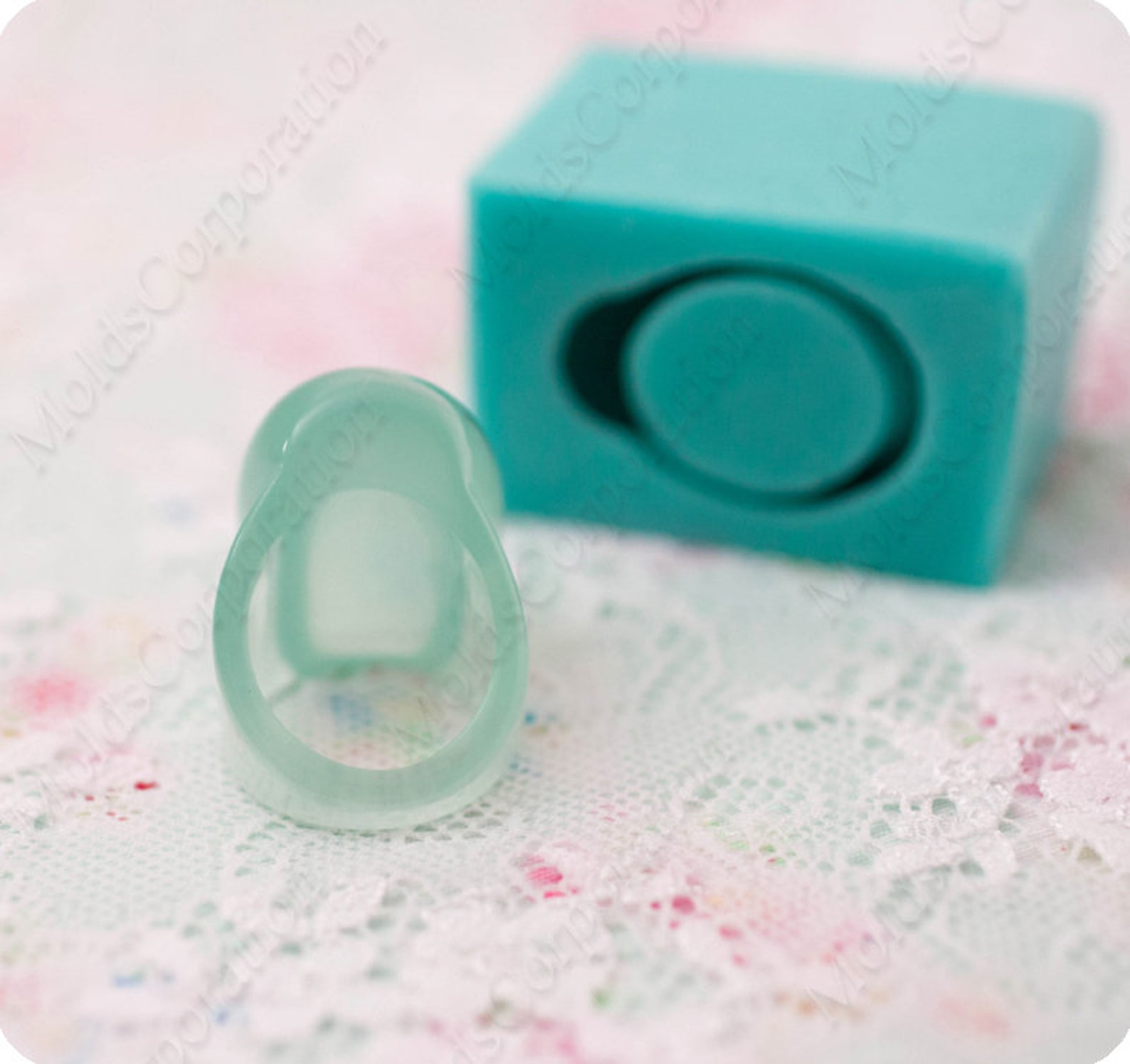 Ring Silicone Mold Resin Jewelry Ring Mold 17 US 6 3/4 Etsy