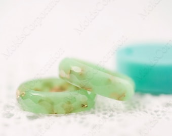 Ring Silicone Mold, Faceted Resin Ring Mould US 5 1/4-6 1/4-6 1/2-8 1/2-9-10 1/4, Resin Jewelry Transparent Clear DIY Mold Jewelry Ring MK33