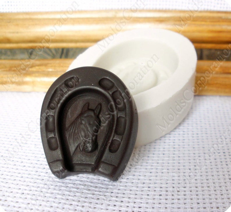 A Copy of the Chocolate Candy Horseshoe Silicone Mold Etsy