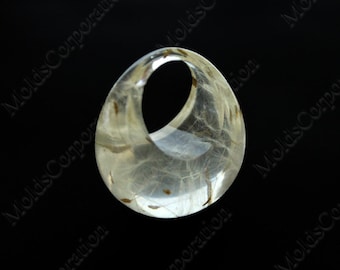 Ring Flexible Silicone Mold, Resin Ring 17,5 (US 7), Jewelry Mold, For Epoxy Resin, Flexible Mold, Ring Mold, Transparent Clear, DIY, MK7