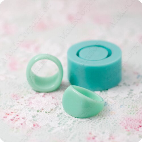 Ring Silicone Mold Resin Jewelry Ring Mold 18 US 8 Epoxy Etsy