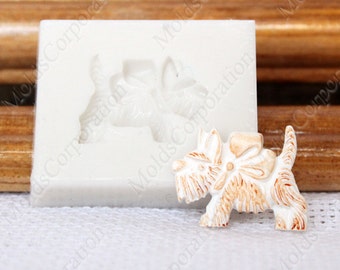Dog Silicone Mold, For Polymer Clay, For Epoxy Resin, Animal Mold, Soap, Fondant, Earrings Mold, Candy Mould, DIY Handmade Mold, Jewelry