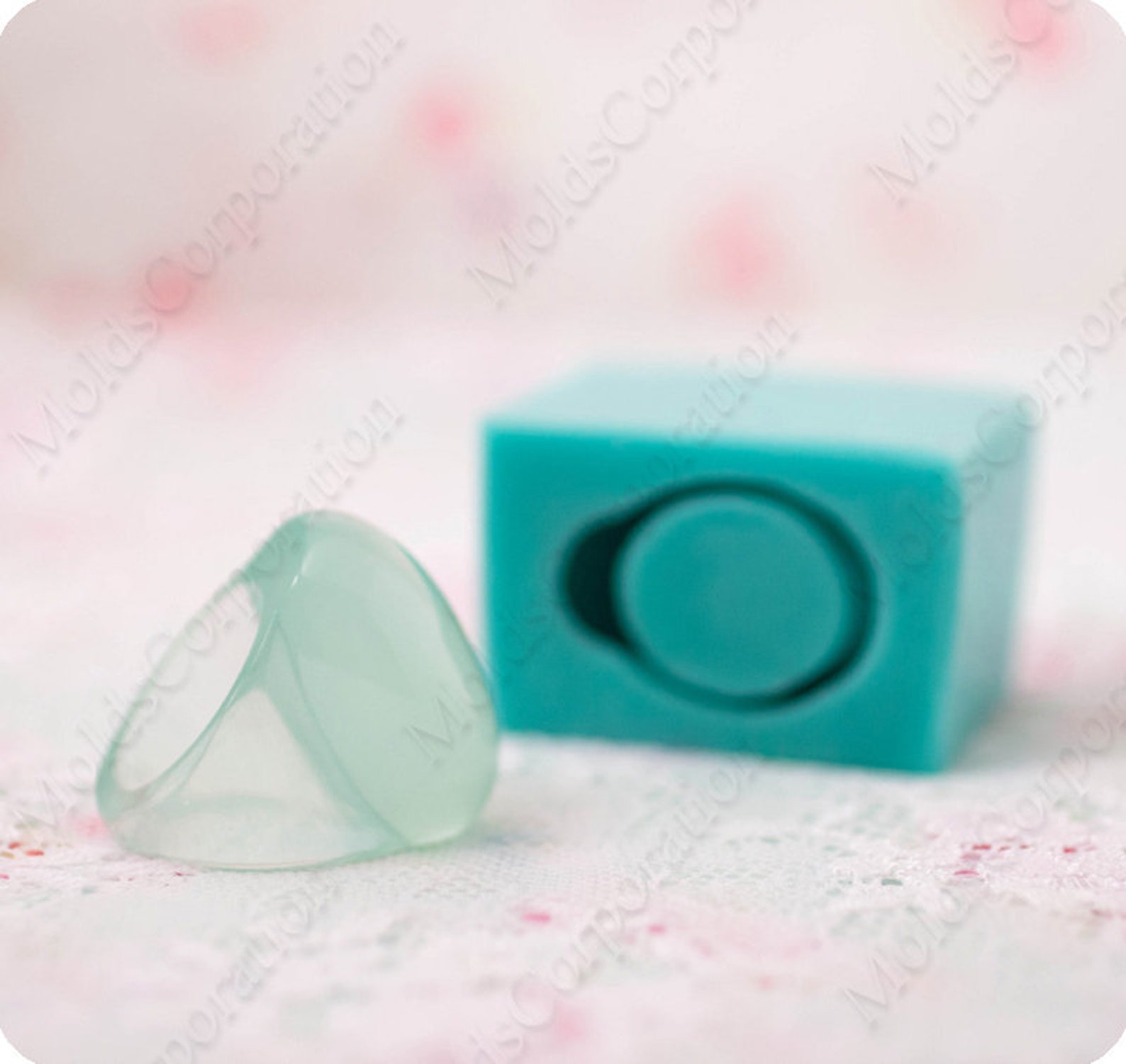Ring Silicone Mold Resin Jewelry Ring Mold 17 US 6 3/4 Etsy