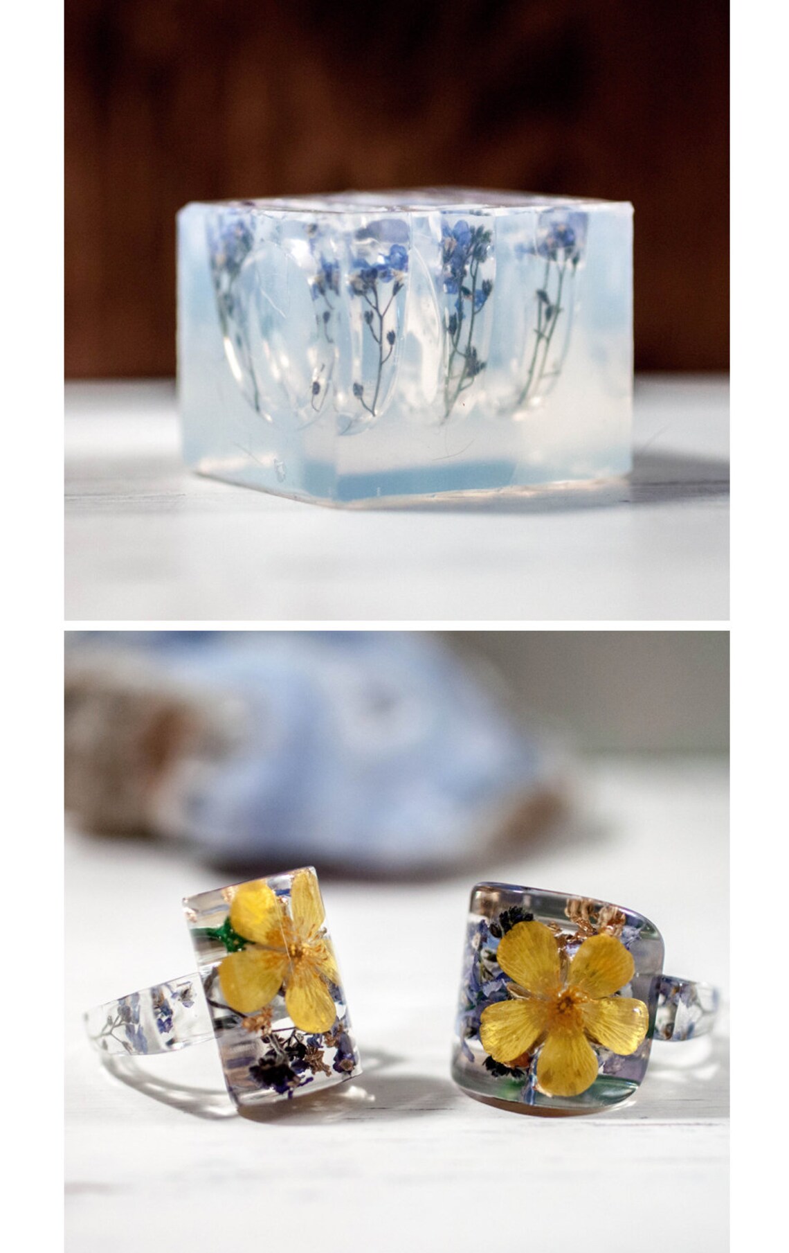 Rings Silicone Mold Epoxy Resin Ring Molds US 7 1/4 Jewelry Etsy