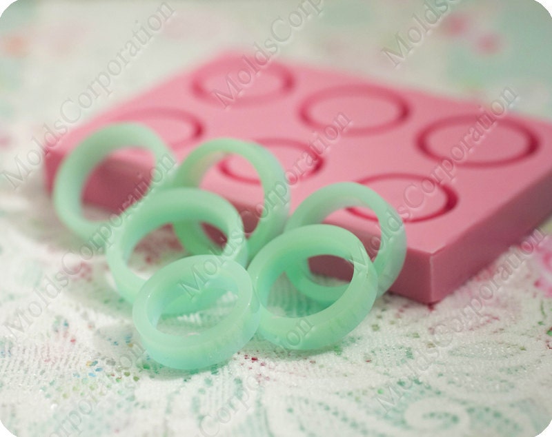 Ring Silicone Mold Resin Jewelry Ring Mold US 2 1/4 3 4 Etsy