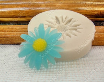Molde de silicona de flores, para arcilla polimérica, silicona de grado alimenticio, molde colgante, molde de flores de resina, moldes de Scrapbooking, molde de joyería, DIY M71