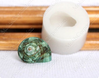 Real Seashell Silicone Mold, For Polymer Clay, For Epoxy Resin, Jewellry, Food Safe Molds, Soap, Fondant, Wax, Pendant Mold М232 (25)