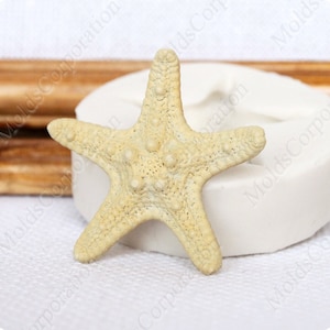 Sea Star Real, Silicone Mold For Starfish, For Polymer Clay, Food Safe Molds, Resin Molds, Soap, Fondant, Wax, Pendant Mold DIY  М167/1
