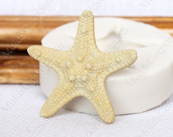 Sea Star Real, Silicone Mold For Starfish, For Polymer Clay, Food Safe Molds, Resin Molds, Soap, Fondant, Wax, Pendant Mold DIY  М167/1