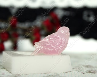 Small Sparrow Flexible Silicone Mold, 33x17mm, Pendant, Scrapbooking Mold, Bird Mold, For Epoxy Resin, For Polymer clay, Jewelry, DIY МС12/1