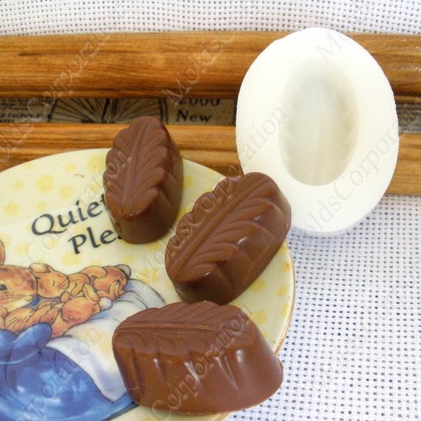 Une copie des bonbons au chocolat, pour argile polymère, 34x21mm, moule à barre de chocolat, silicone de qualité alimentaire, moule à bonbons, pour résine époxy, М20/12
