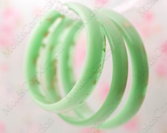 SALE of 20% on set of 3 bangles silicone molds, bracelets moulds, for epoxy resin, flexible, transparent, clear, MB32-33-34 (24,15/37,7)