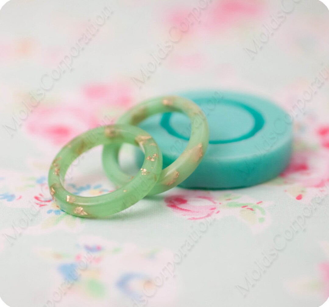 Ring Silicone Mold, Resin Jewelry Ring Mold, 18 US 8, Epoxy Resin Molds