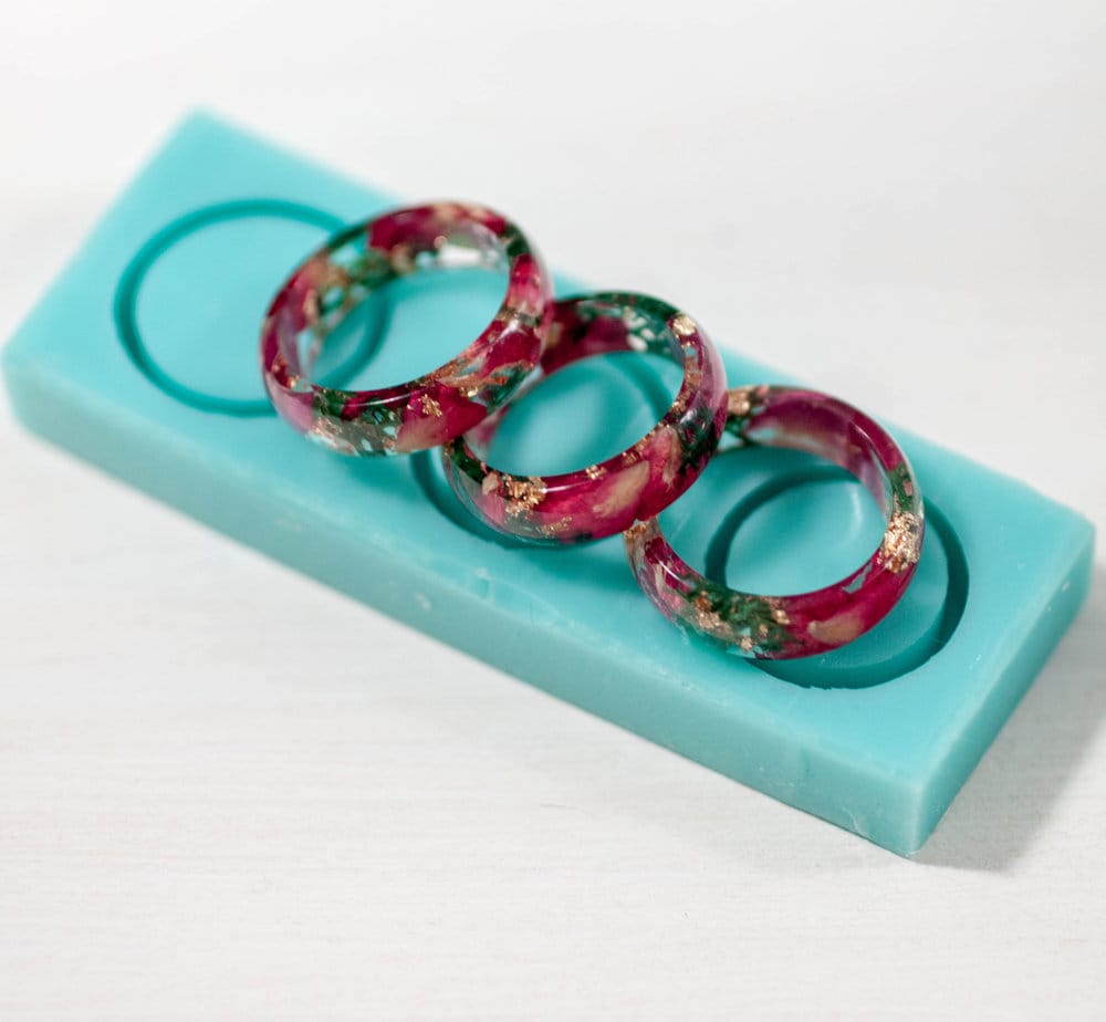 Ring Silicone Mold Resin Ring Mould US 4 4 3/4 6 7 1/4 Etsy