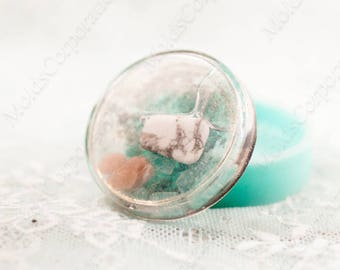 Moule en silicone pour cabochon rond, moule pendentif, moule cabochon, boucles d'oreilles pour objectif, D=44 mm, pour bijoux en résine époxy, moule transparent, ML48