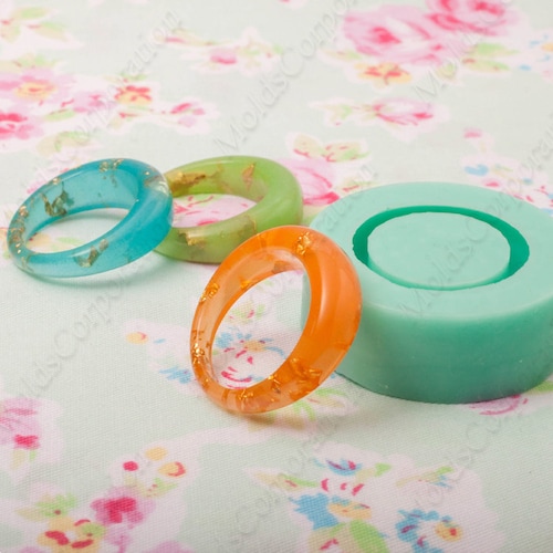 Ring Silicone Mold Resin Jewelry Ring Mold 18 US 8 Epoxy Etsy
