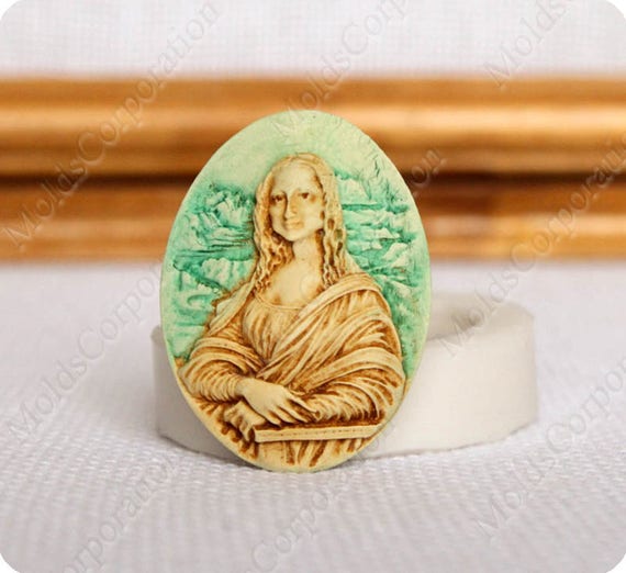 40x30mm Cameo Angel Baby/'s Polymer Clay Push Mold