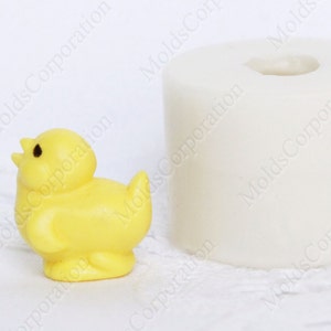 Moule Silicone Canard 3D - 8 Cavités, Pour Chocolats, Glaçons, Bonbons, Savon, Sans BPA, Dimensions 10x6x3 Cm