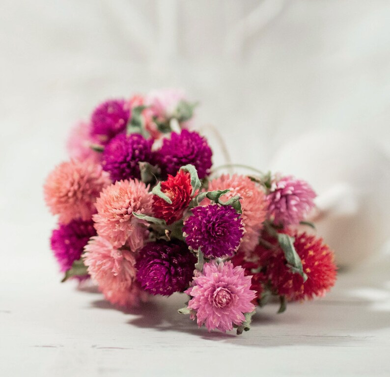 Dried Flowers Gomfrena Pendant Mold Resin Jewelry Earrings Etsy