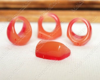 1 Ring Size to Choose Silicone Molds, Horizontal Casting, For Epoxy Resin, Resin Ring Mold, Transparent Clear, Jewelry DIY, Ring Mold MK14/