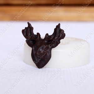Deer Silicone Resin Mold,antler Silicone Molds Set,epoxy Resin Casting  Mold, Earring Hanging Holding, Home Decoration, Resin Craft DIY Mold 