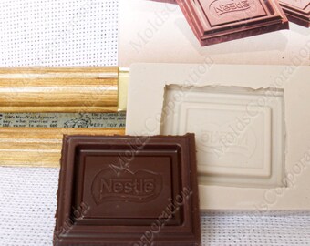 A Copy of The Chocolate Bar Piece Nestle, For Polymer Clay, Food-grade Silicone, Copy of Natural Sweets, For Epoxy Resin, DIY М57