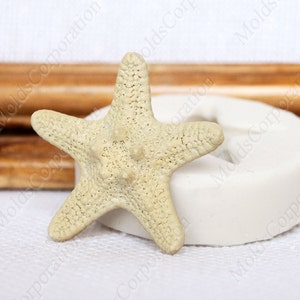 Sea Star Real, Silicone Mold For Starfish, For Polymer Clay, Food Safe Molds, Resin Molds, Soap, Fondant, Wax, Pendant Mold М167/2