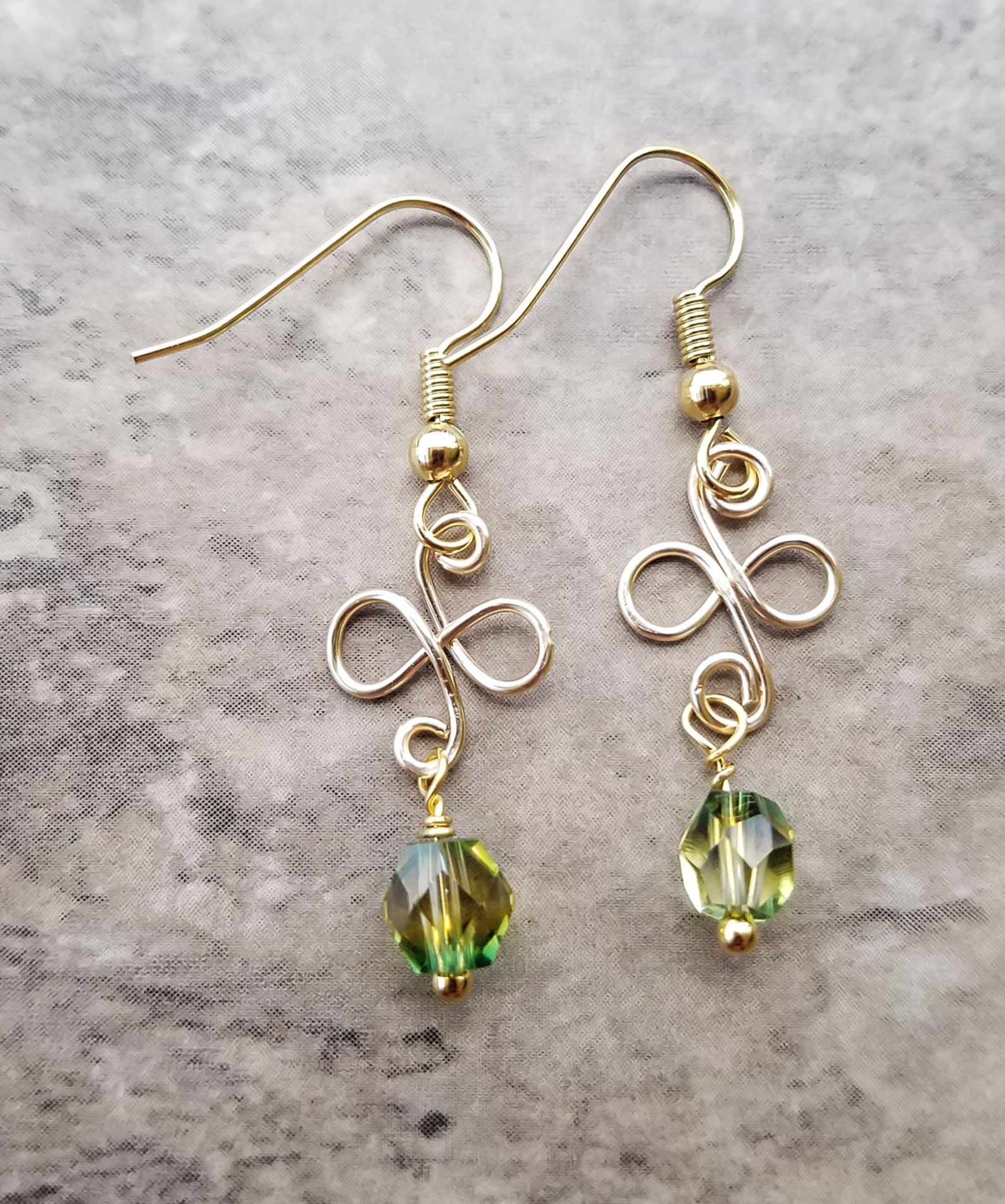 Pale Green Earrings Light Green Earrings Light Mint Etsy