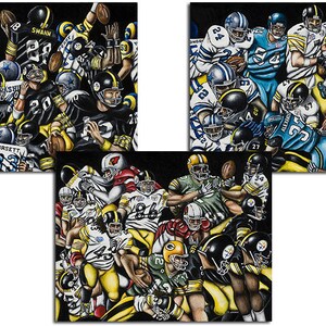 Steeler&#39;s Super Bowl Prints (Set of 3) from Thomas Jordan Gallery