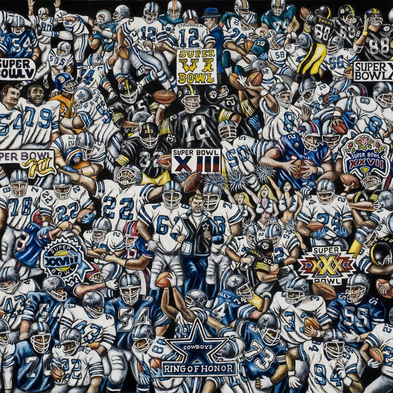 Dallas Cowboys Print - Etsy