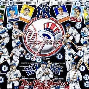 New York Yankees Tribute - Baseball Sports Art Print from Thomas Jordan Gallery