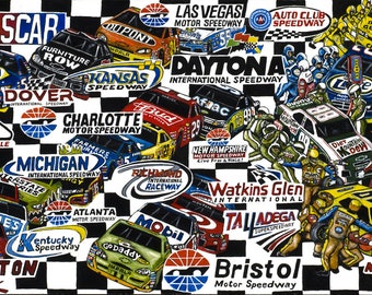 NASCAR Tribute" Nascar Sports Print from Thomas Jordan Gallery