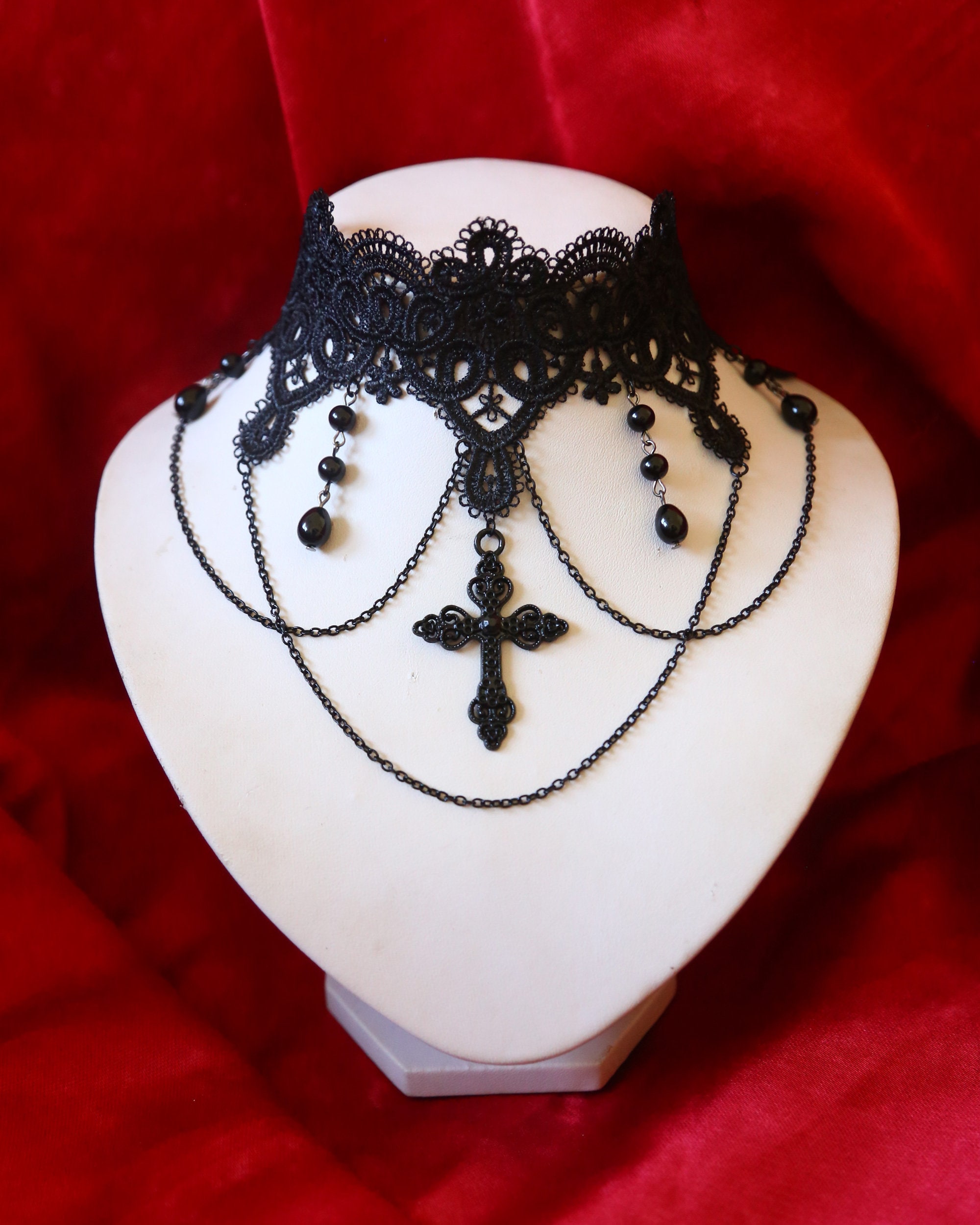Lace Gothic Necklace 