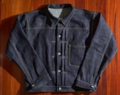 1940's Style Type One Denim Jacket 506xx Sewing Pattern - Etsy